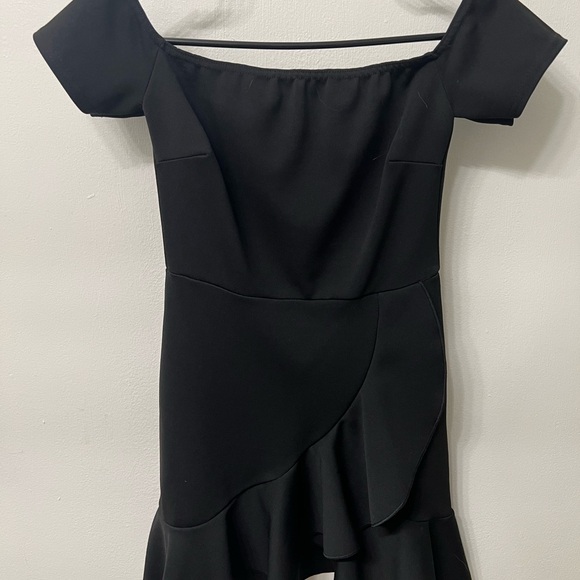 Nastygal Off Shoulder Mini Dress - Picture 2 of 2